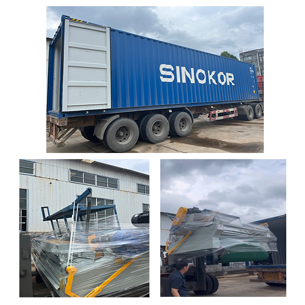 Jalur Pengupasan Veneer Kayu MingDing Pengiriman Asia Selatan Lagi