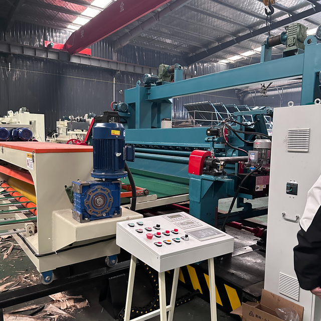 Mesin Peeling Veneer 8ft China Automatic Face Speneer Spindle Veneer Peeling Machine Wood Veneer Rotary Machine